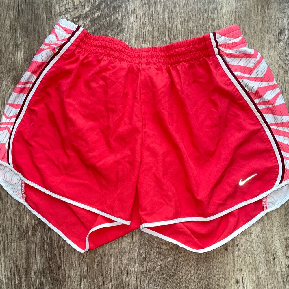 Nike hot pink dri-fit athletic shorts. Size medium.